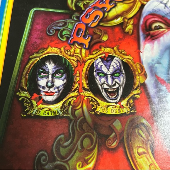 SunsOut KISS Pyscho Circus 1998 Album Cover 500 Piece Jigsaw Puzzle - Picture 5 of 15